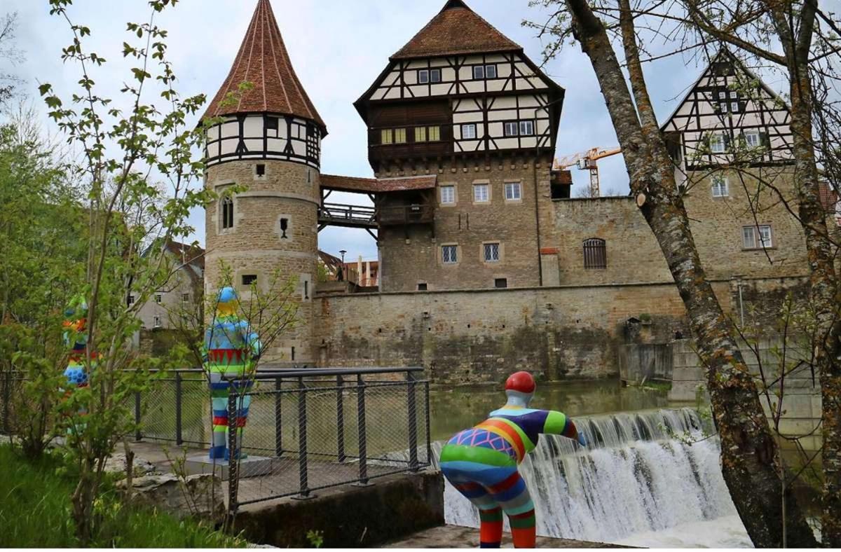 Schlafzimmer 1 Mit Top Aussicht Ueber Weilstetten Balingen Dış mekan fotoğraf